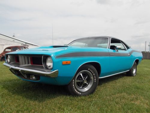 1972 barracuda 75k mile, survivor with lots of cuda factory options