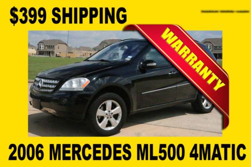 2006 mercedes ml500,clean tx title,rust free,weekend sale