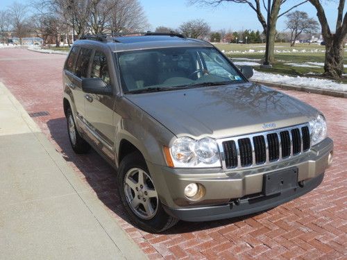 2005 jeep grand cherokee limited sport utility 4-door 5.7l hemi 4x4 navi roof!