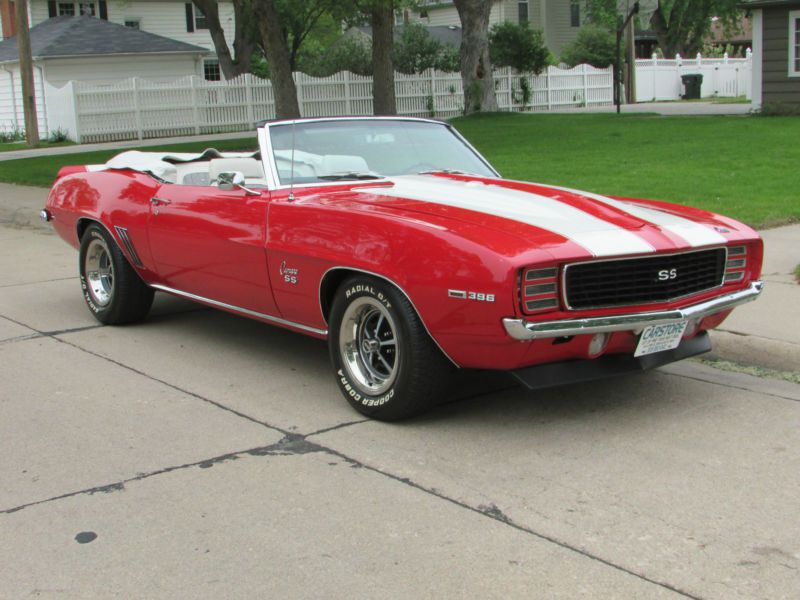 1969 chevrolet camaro rally sport  super sport