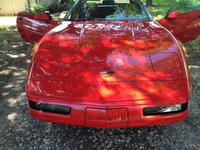 Chevrolet: corvette leather