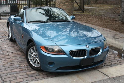 2003 bmw z4 convertible.leatherette/am/fm/convertible.2.5 i inline 6/rwd/rebuilt