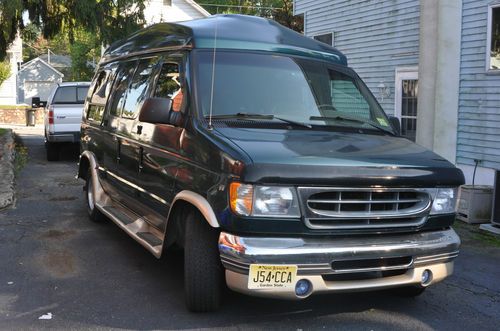 2000 ford e-150 sherrod raised conversion van