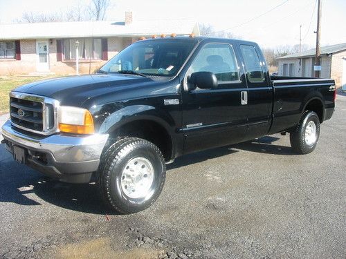 01 ford f250 superduty xlt 4x4 quad longbox 7.3 powerstroke diesel 6 speed 130k