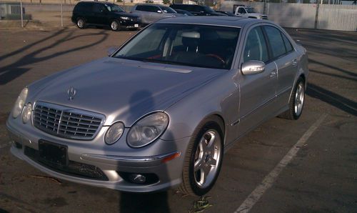 2005 mercedes-benz e500 base sedan 4-door 5.0l