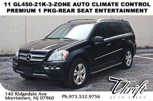 11 gl450-21k-premium 1 pkg-rear seat entertainment-3-zone auto climate control