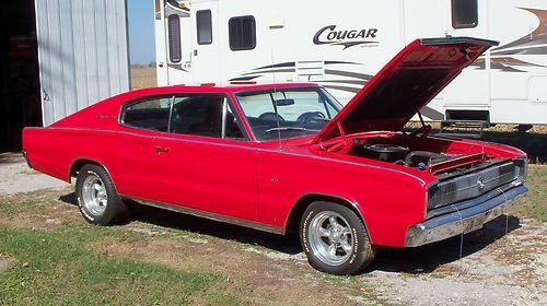 Very clean 66 charger with 62,000 miles no rust, no rips in the interior