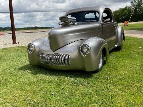 1941 willys coupe willys hot rod street rod blown  tubbed