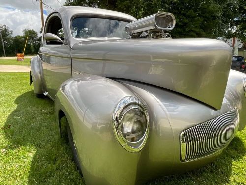 1941 Willys Coupe willys hot rod street rod blown tubbed, US $95,900.00, image 9
