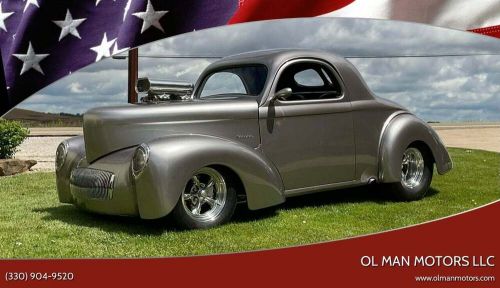 1941 Willys Coupe willys hot rod street rod blown tubbed, US $95,900.00, image 40