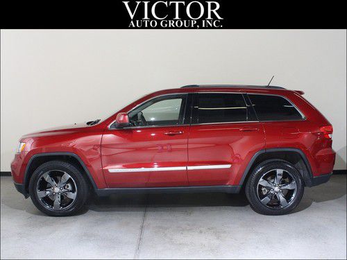 2011 jeep grand cherokee 4x4 navigation leather bluetooth 20 black chrome wheels