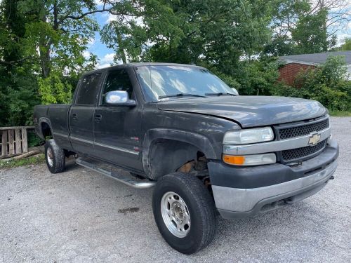 2002 chevrolet silverado 2500 hd 4x4 crewcab 6.6 duramax allison 8ft bed