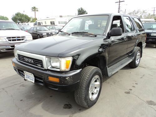 1990 toyota 4runner sr5 sport utility 4-door 3.0l, no reserve