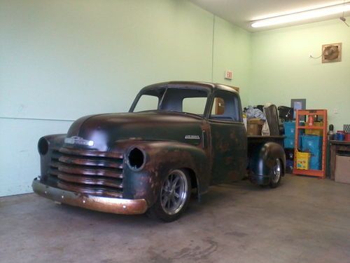 Bad azz! 1950 chevy 3100, pro touring build, ls motor&amp;trans, corvette suspension