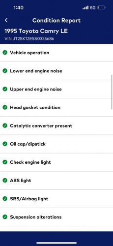 1995 Toyota Camry LE, US $0.99, image 9