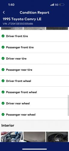 1995 Toyota Camry LE, US $0.99, image 10
