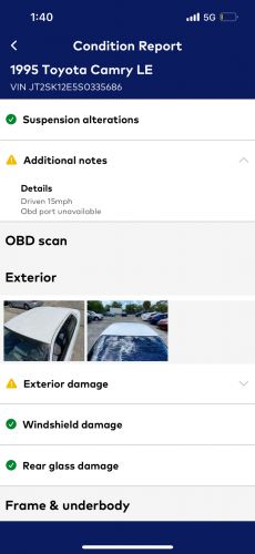 1995 Toyota Camry LE, US $0.99, image 12