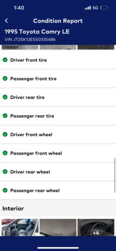 1995 Toyota Camry LE, US $0.99, image 17