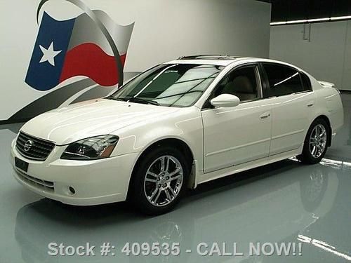 2006 nissan altima 3.5 se auto htd leather sunroof 57k texas direct auto