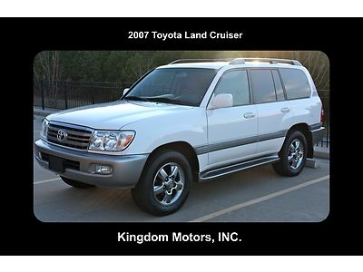 2007 toyota land cruiser 4wd navigation clean carfax