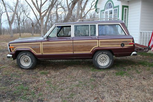 87 grand wagoneer woody-the original suv