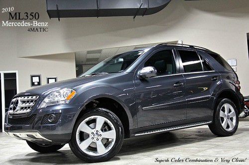 2010 mercedes benz ml350 4-matic $56k+new navigation excellent premium package$$