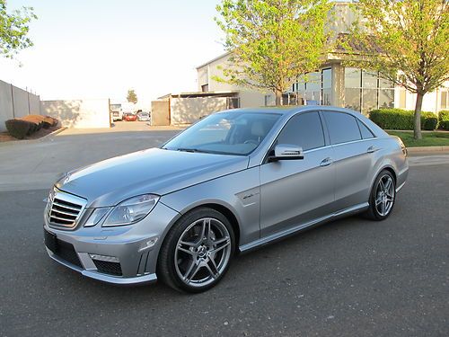 2011 mercedes e63 e 63 amg damaged wrecked rebuildable salvage low miles