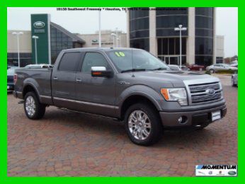 2010 ford f-150 platinum 30k miles*crew cab 4x4*nav*sunroof*loaded*we finance!!