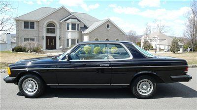 1985 mercedes 300cdt diesel turbo coupe rare car sunroof leather!!