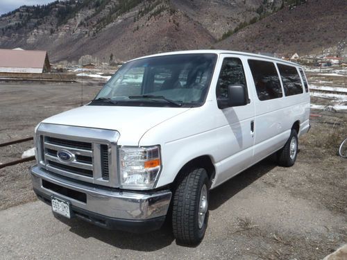 Ford econoline e350 15 passenger van church band limo shuttle