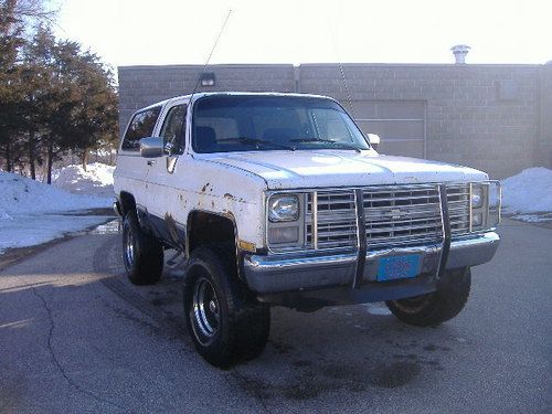 1985 chevy blazer 4x4