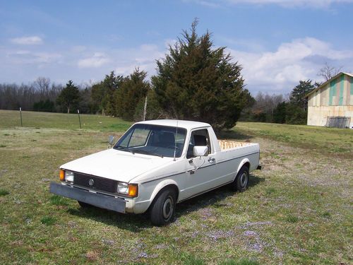 Volkswagen rabbit turbo diesel pickup