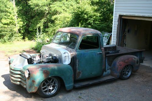 1950 chevrolet custom truck c4 hot rod