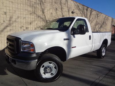 Ford f-350 xl 4x4 6.0l diesel reg cab free autocheck no reserve