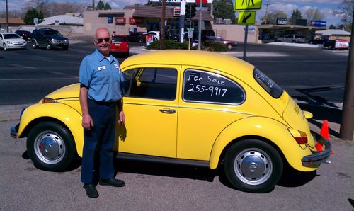 Restored 1970 volkswagen beetle, restored standard beetle, vw bug