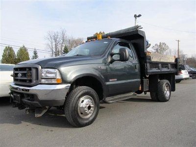 Turbo diesel dump truck  4x4 manual transmission includes plow assembly call us