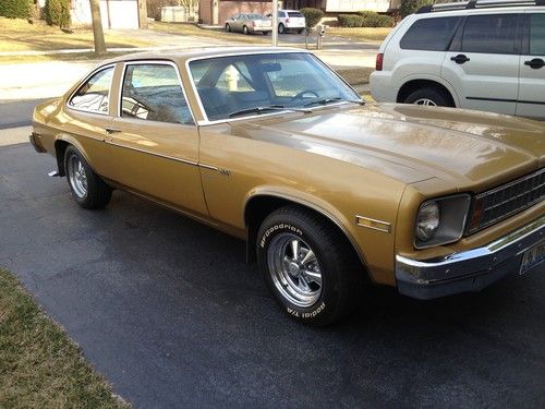 1976 chevy nova - 2 door coupe - medalist - v8