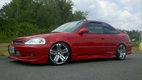 1999 honda civic si coupe built motorturbo custom
