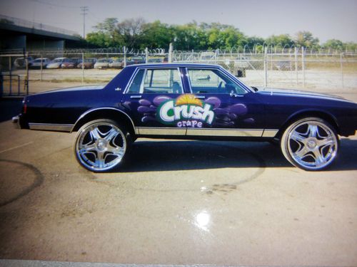 1986 chevrolet caprice classic sedan 4-door 5.0l