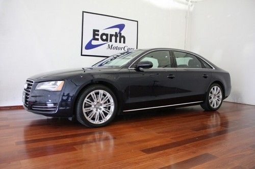 2011 audi a8l, prem pkg, htd/cooled massage seats, 1 owner, carfax cert, clean!!