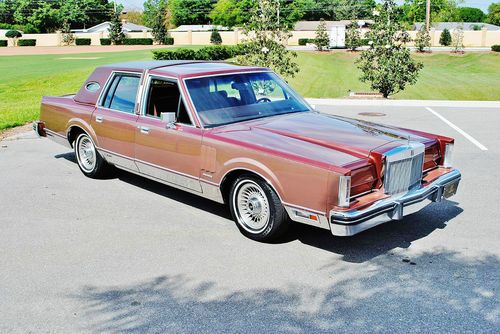 Absolutly magnificent 1983 lincoln mark vi just 14,800 miles you must see drive