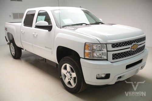 2013 ltz crew 4x4 z71 navigation sunroof leather heated 20s aluminum diesel