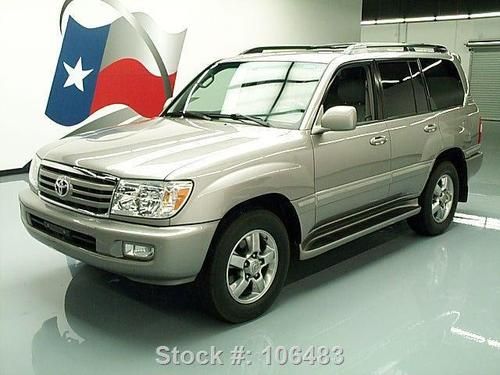 2007 toyota land cruiser 4x4 sunroof nav rear cam 56k texas direct auto