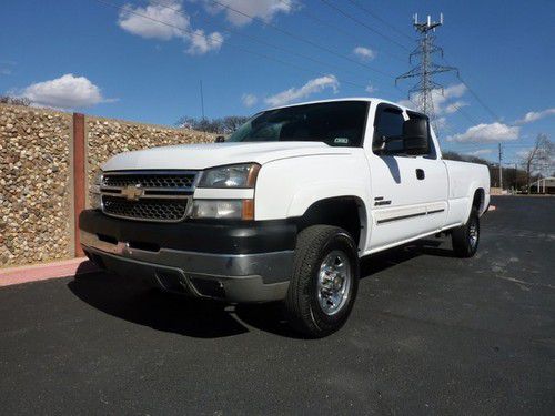 05 silverado 2500 ls extendedcab longbed diesel xnice txowner!