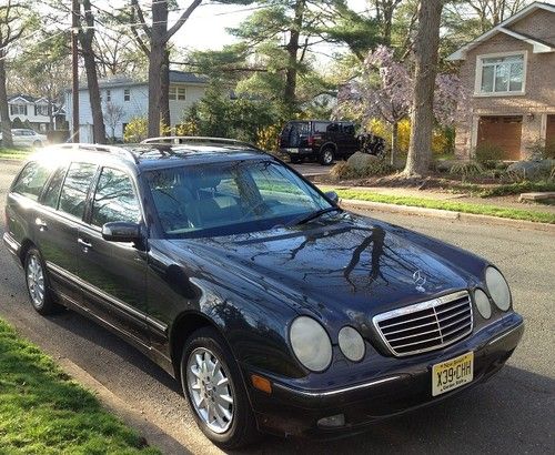 2002 mercedes benz e320 4matic wagon gray / gray interior  75k miles