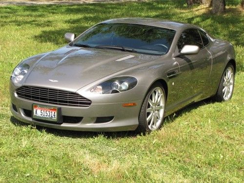 2005 aston martin db9 coupe - tungsten over obsidian - super clean