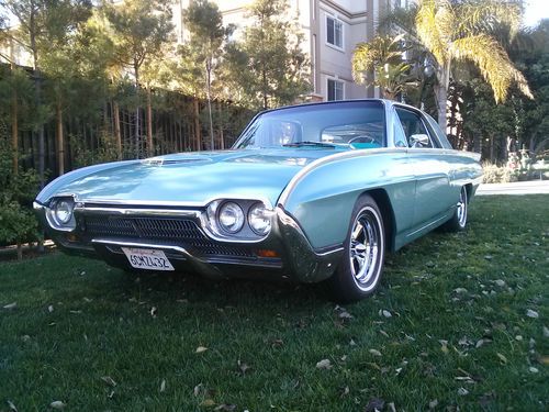 1963 ford thunderbird, bullet nose, original miles,