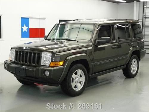 2006 jeep commander 3.7l v6 7 passenger cruise ctrl 62k texas direct auto