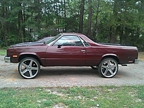 1984 chevrolet el camino base standard cab pickup 2-door 5.0l