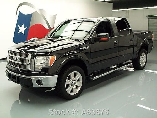 2011 ford f-150 4x4 lariat supercrew sunroof nav 55k mi texas direct auto